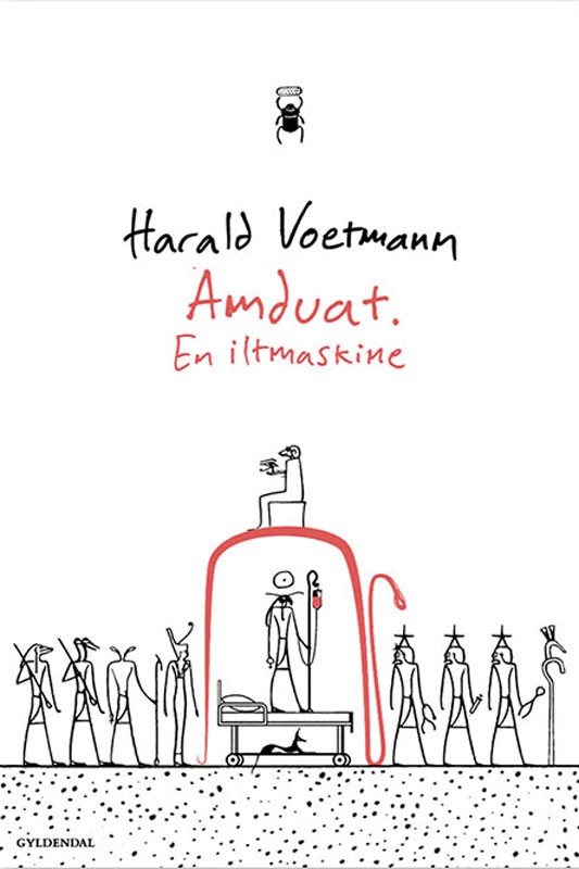 Amduat. En iltmaskine Book cover art and design